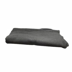 Pano de Prato Preto Liso Pé de Galinha 45x68cm 10 Unidades