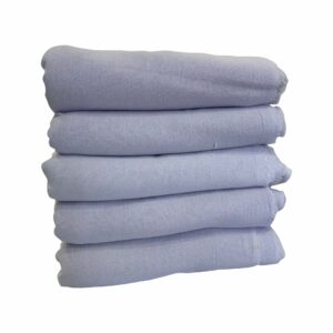 Pano de chão saco alvejado branco 50 unidades 45cm x 68cm