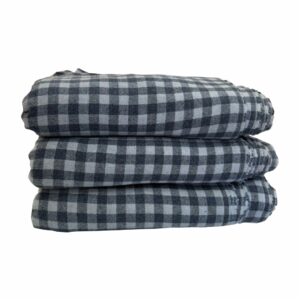 Kit 30 Pano de Chão Xadrez Extra Grande 45cm x 68cm